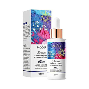 سرم ضدآفتاب روشن کننده فلوئیدی SPF60 سادور
